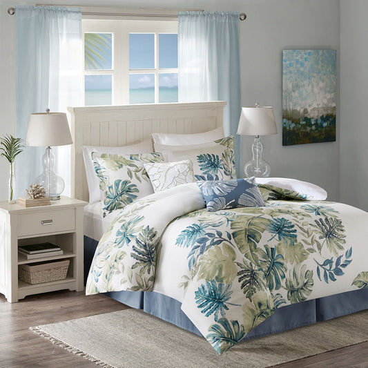 Lorelai - Printed 6 Piece Comforter Set - Multi