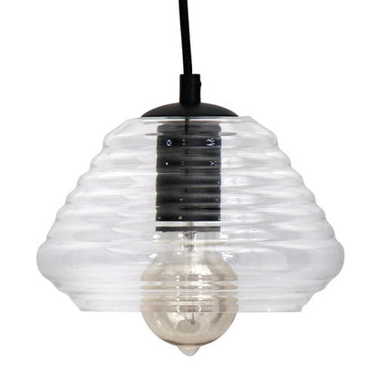 Torus - Triangle Industrial Pendant - Clear Lumi Source