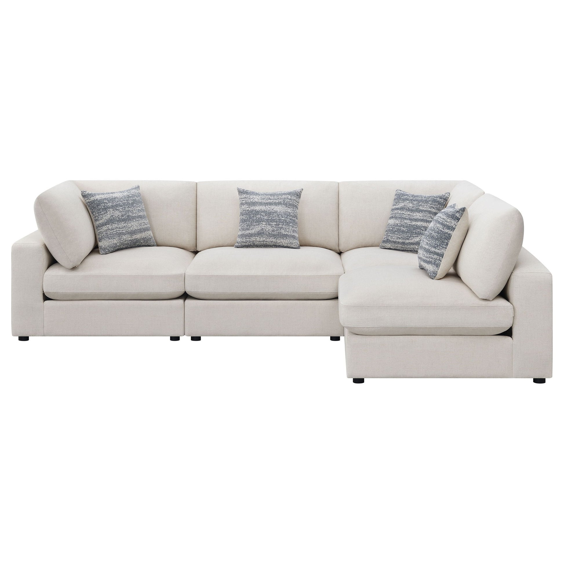 Rhette - Upholstered Sectional With Reversible Cushions Furniture Max
