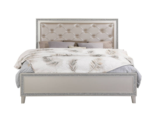 Sliverfluff - Bed With LED Acme
