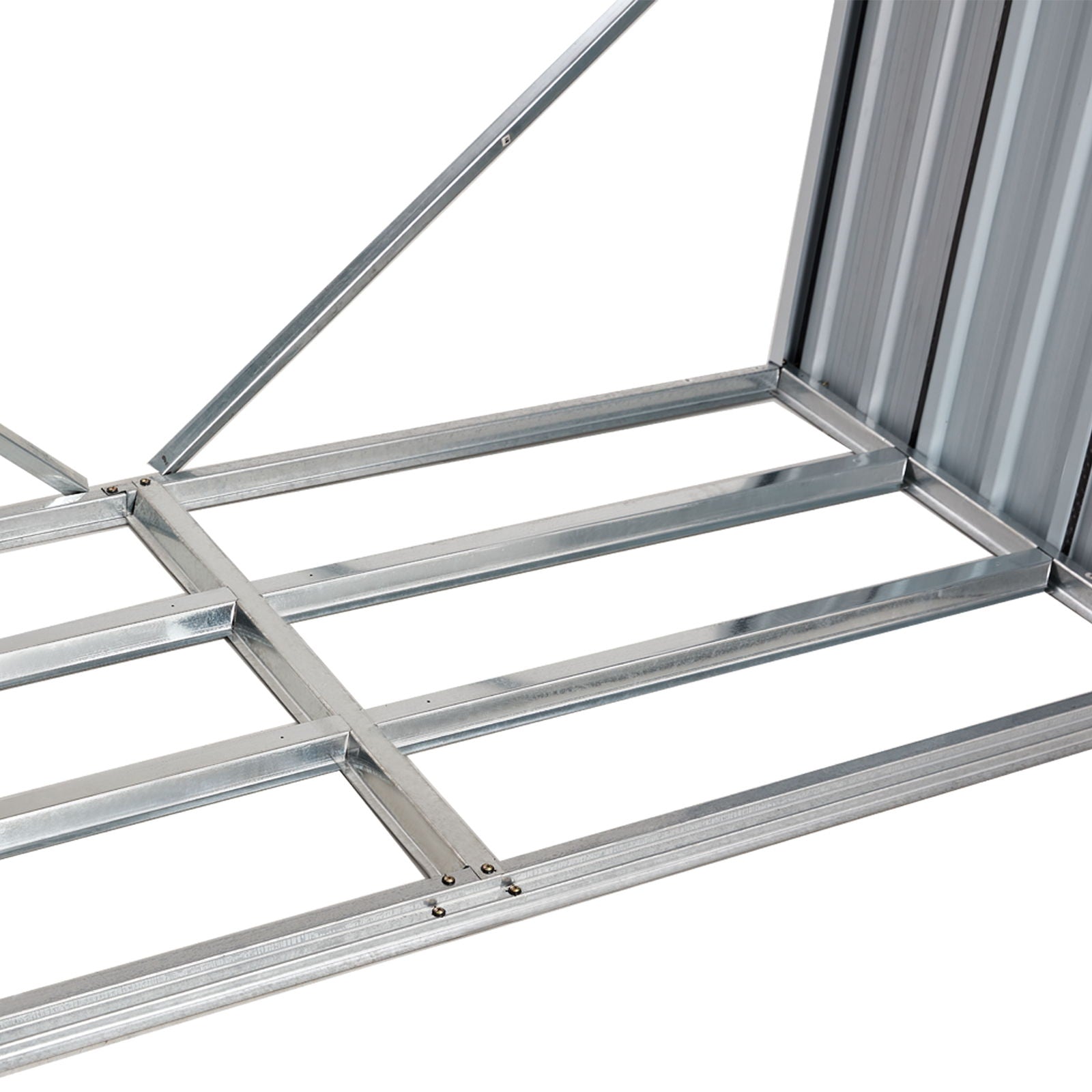 Log Storage Shed, Log Holder With Roof, Log Storage Shed, Firewood Rack For Backyard Garden Patio Porch, Anthracite Galvanized Steel - Black Daily Nest