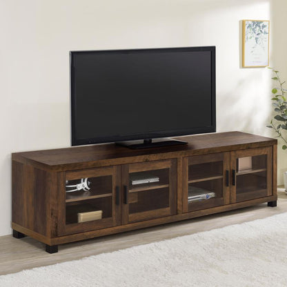 Sachin - 4-Door Engineered Wood TV Stand CoasterEssence