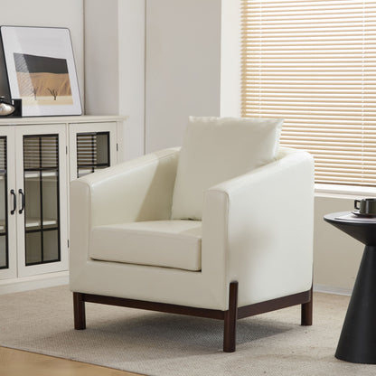 Anurudh - Barrel Club Upholstered Chair Noble House