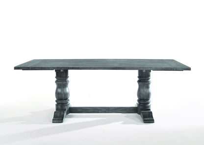Leventis - Dining Table - Weathered Gray Acme