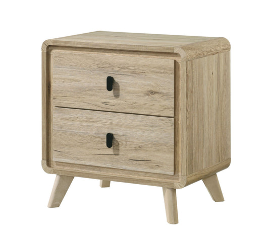 Dawson - Night Stand - Light Brown Crown Mark