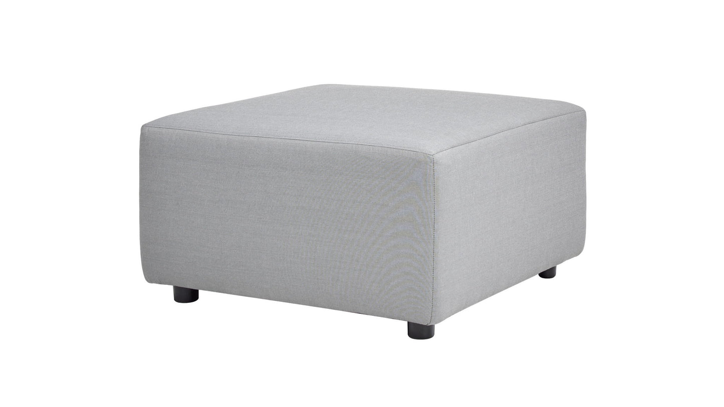 Cleo - Modular Upholstered Patio Ottoman Axroma Olefin Jennifer Taylor Home