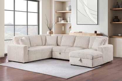 Devonshire - Sleeper Sectional Sofa Storage Chaise Coaster Fine Furniture