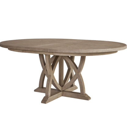Round Dining Extendable Dining Table - Sand Bernards Furniture