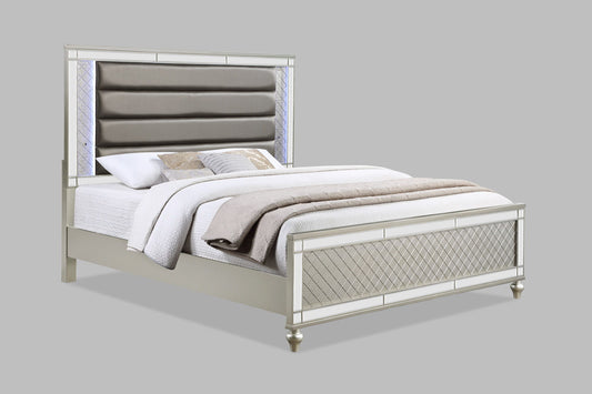 Cristian - Upholstered Bed Crown Mark