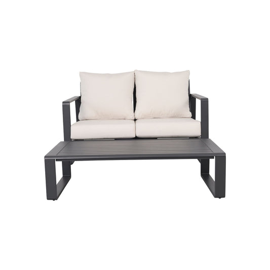 Durable Sofa With Rectangular Coffee Table LSI Patio Furniture