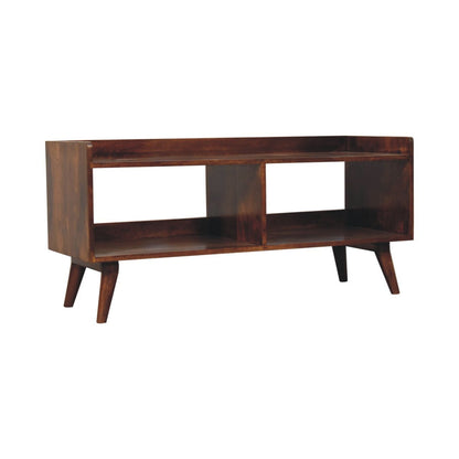 Open Top Media Unit - Brown Artisan Furniture