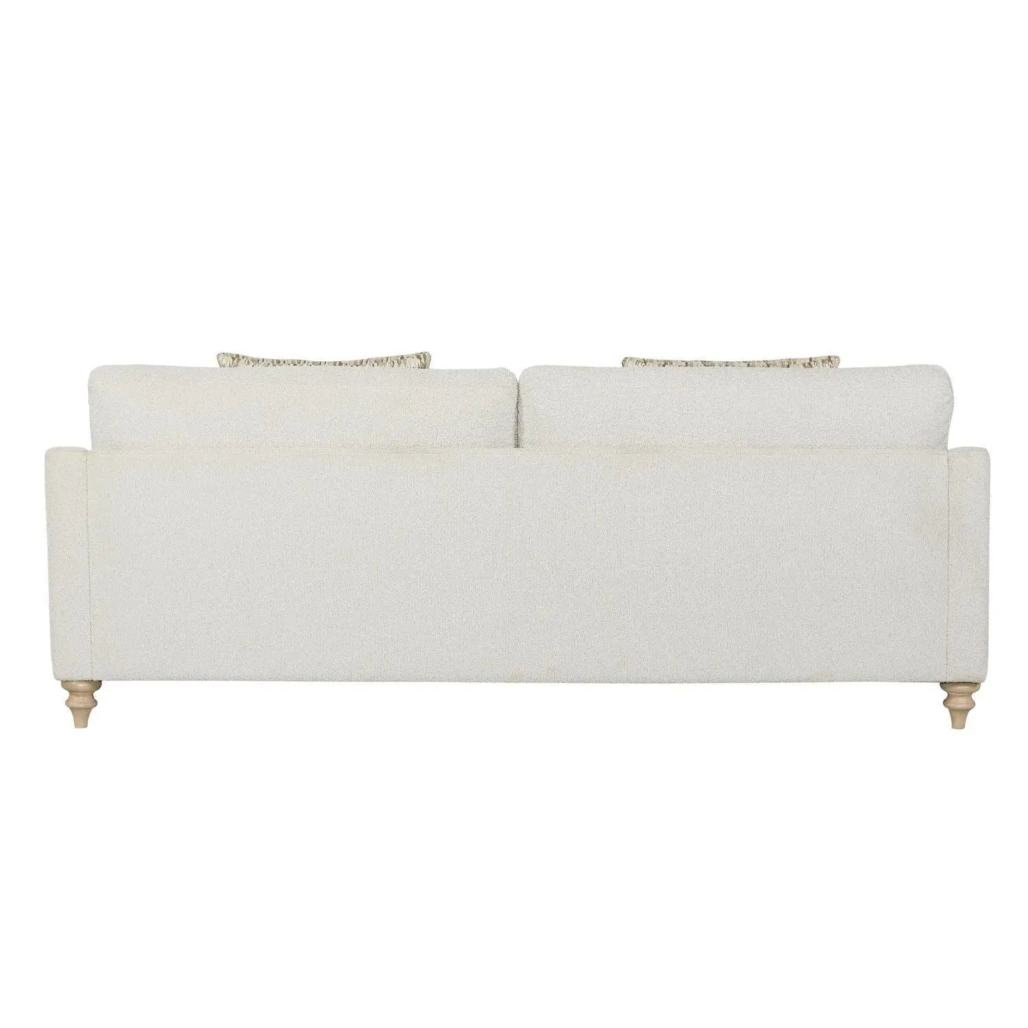 Sofa Single Reverable Cushion With 2 Pillows - Off White Bernards Furniture