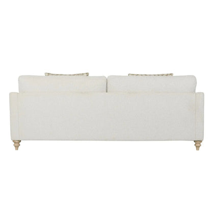 Sofa Single Reverable Cushion With 2 Pillows - Off White Bernards Furniture