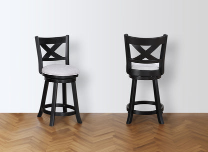 Kipper - Swivel Pub Stool (Set of 2) Crown Mark