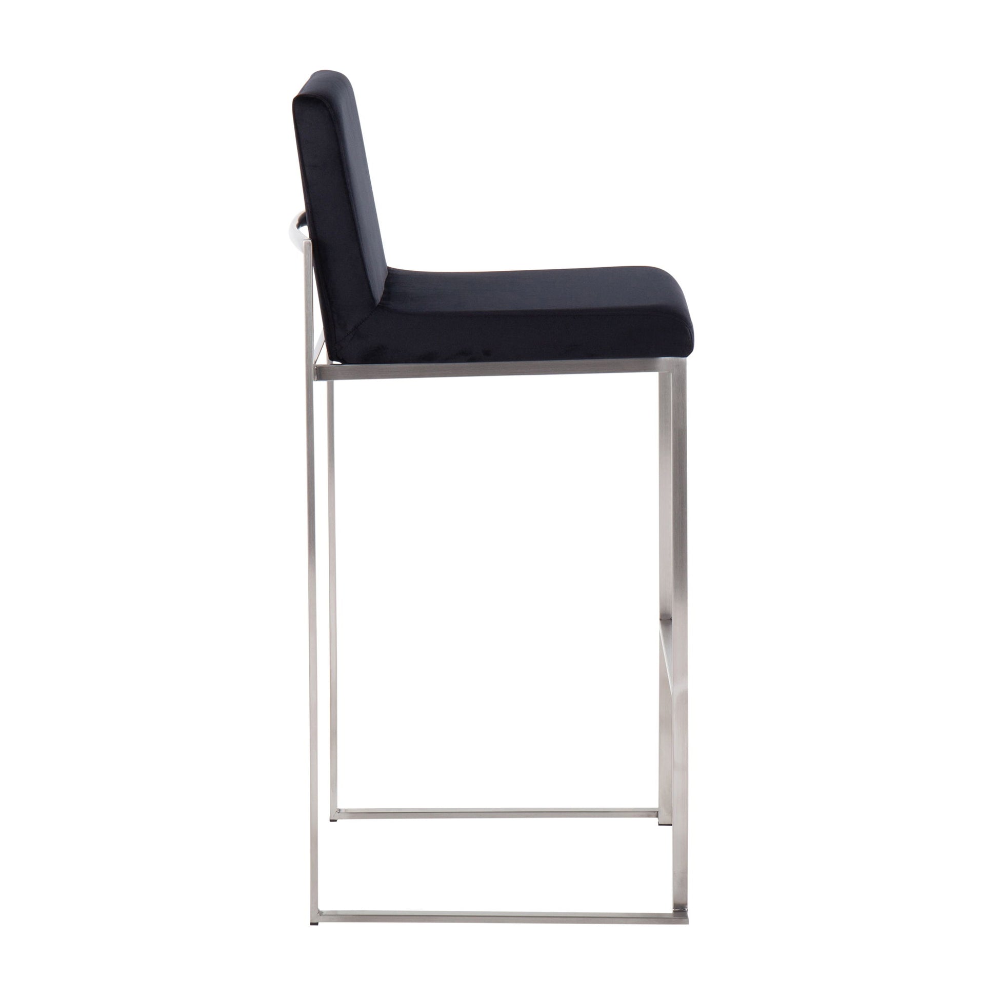 Fuji - Contemporary And Modern Elegance High Back Barstool Lumi Source