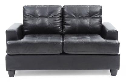 Stylish Transitional Loveseat For Two Glory Furniture