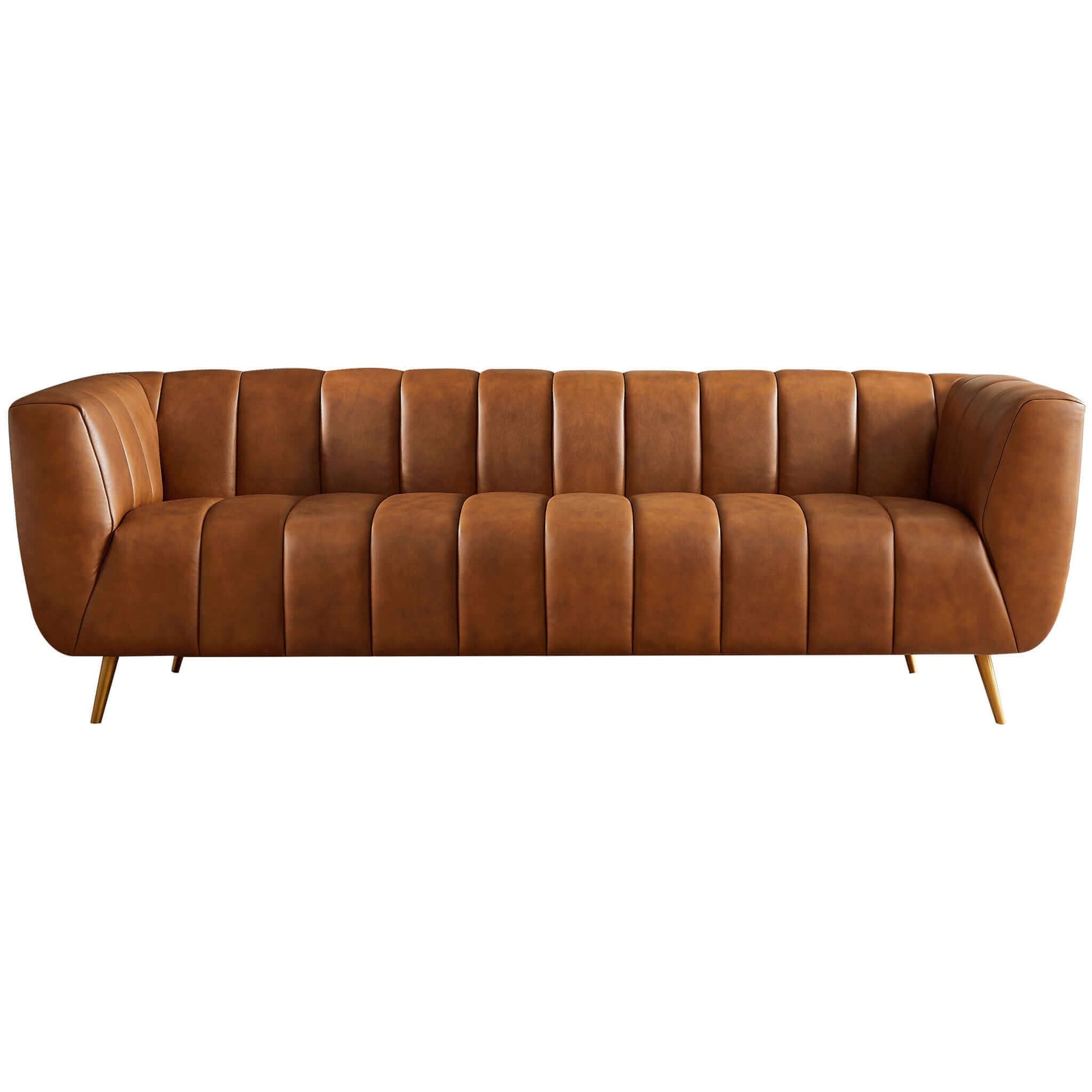 Ava - Sofa - Gold / Tan Ashcroft Furniture