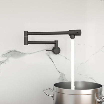Modern Design Pot Filler Faucet Wall Mount Kitchen Sink, Folding Stretchable Daily Nest
