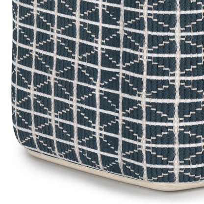 Noreen - Upholstered Square Pouf Simpli-Home