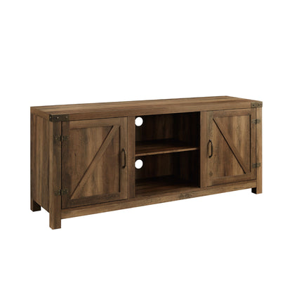 Farmhouse Barn Door TV Stand For TVs Up To 65" Walker Edison