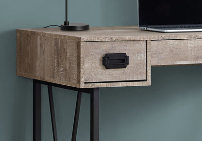 Computer Desk For Home Office, Laptop, Storage Drawers, Transitional 8th Street