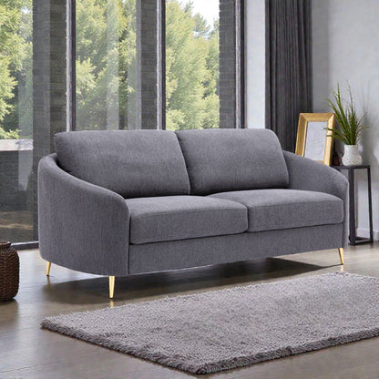 Sofa - Gray - Linen Acme