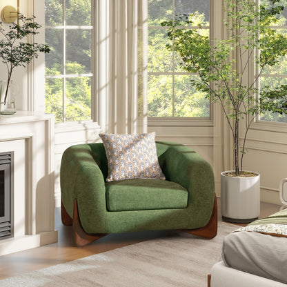 Alpine - Sherpa Arm Chair Jennifer Taylor Home