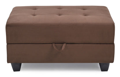 Stylish Storage Contemporary Ottoman Glory Furniture
