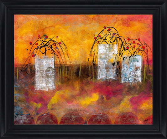 Sunlit Whimsy - 28" x 34" Framed Wall Art Classy Art