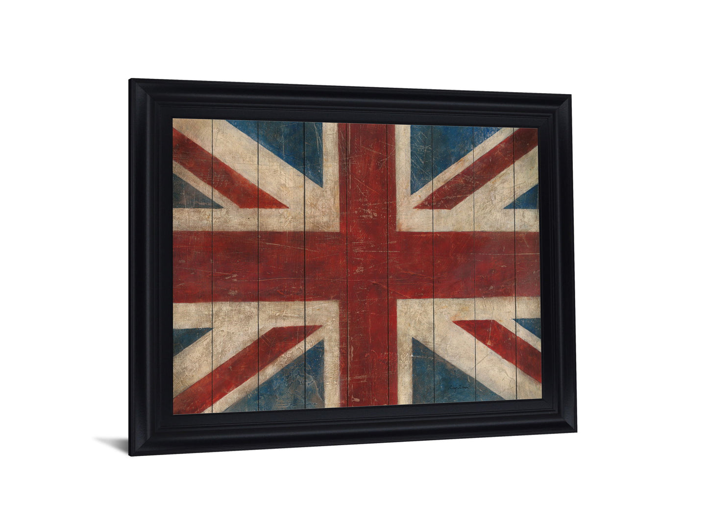 Vintage Union Motif - 28" x 34" Framed Wall Art