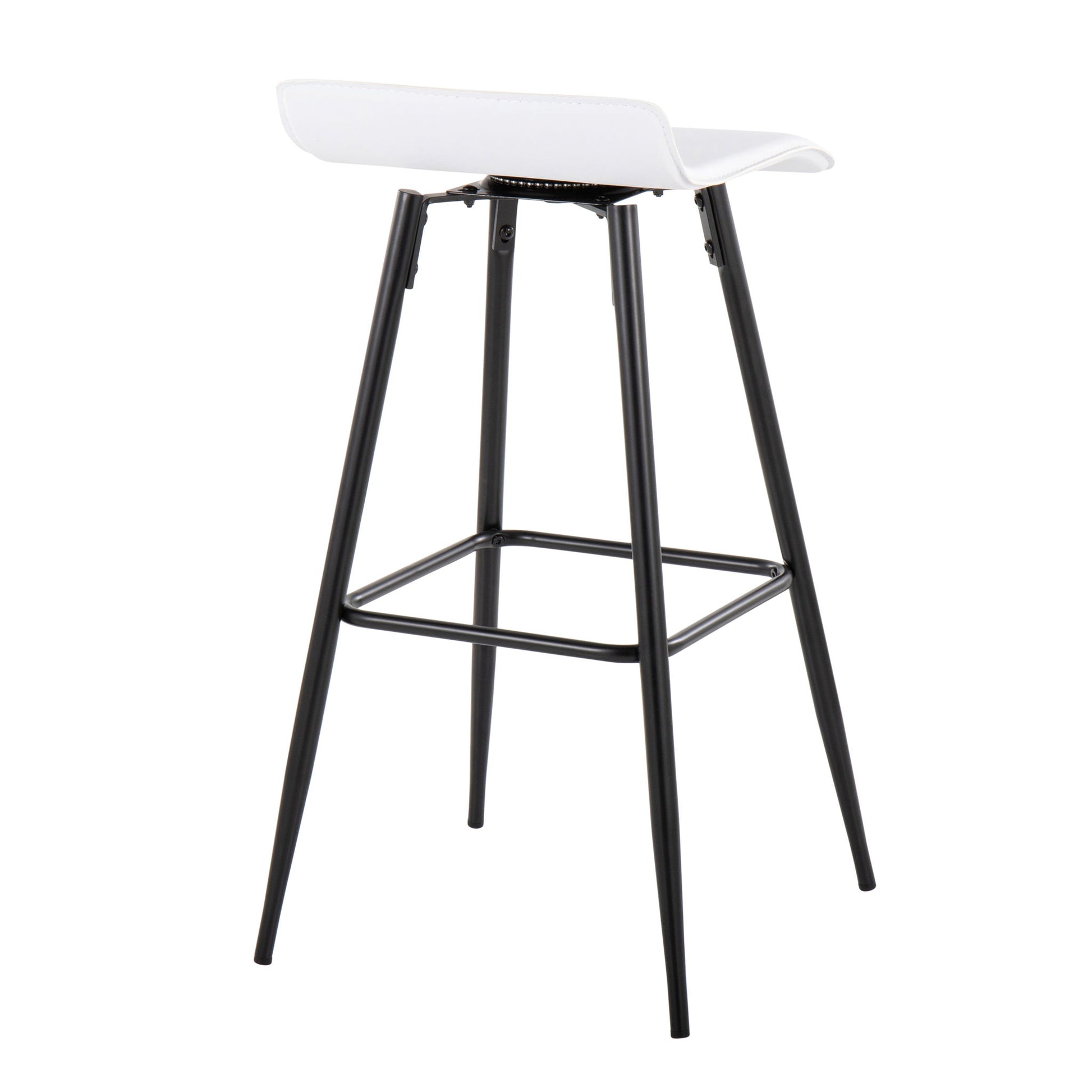 Ale - Contemporary Fixed-Height Bar Stool (Set of 2) Lumi Source