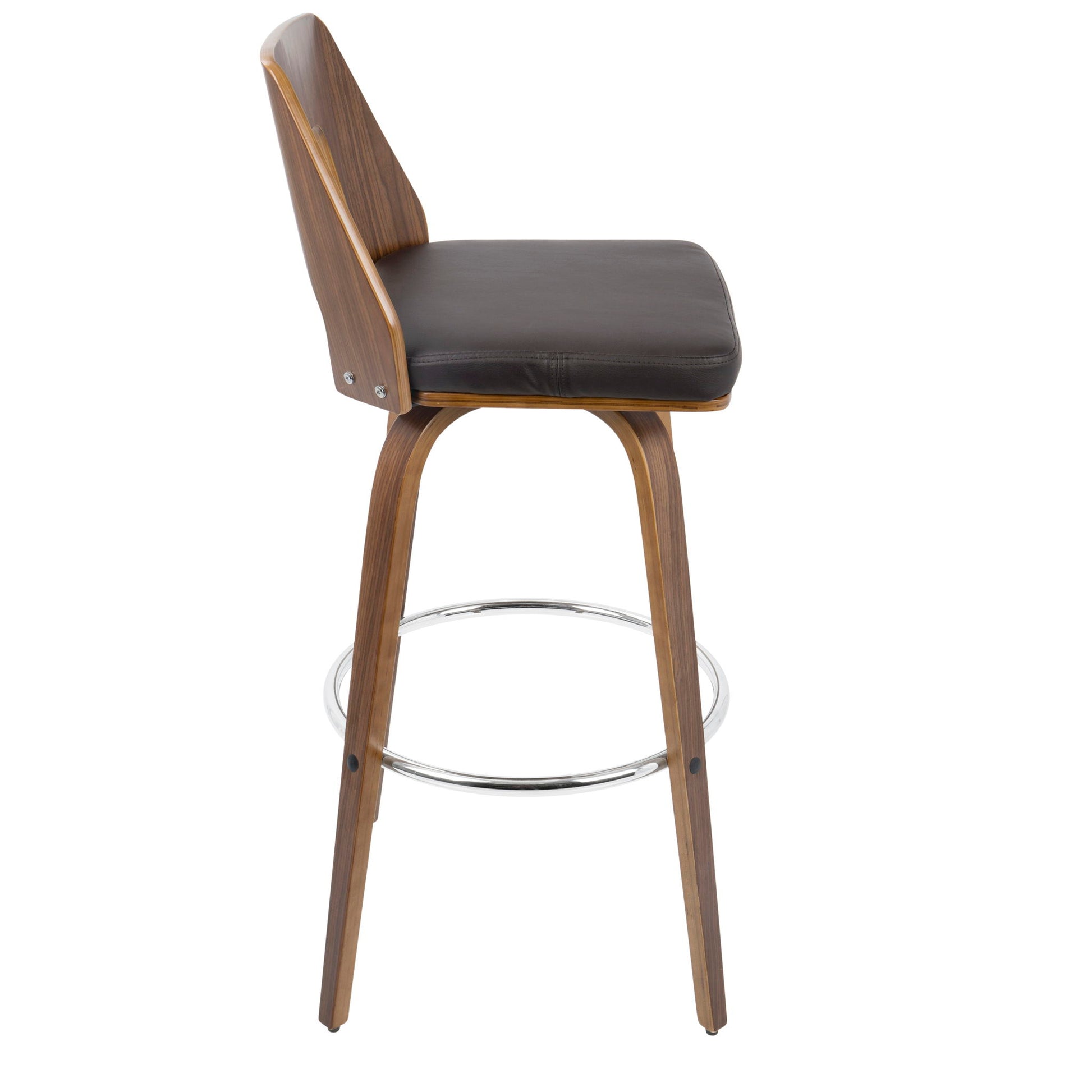 Trilogy - Mid Century Modern Barstool (Set of 2) Lumi Source