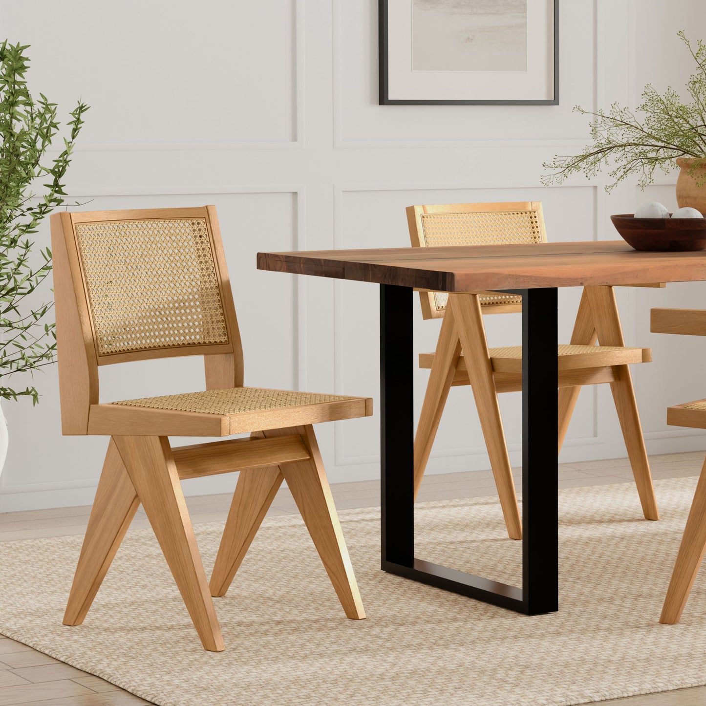 Regina - Handcrafted Dining Chair (Set of 2) Simpli-Home