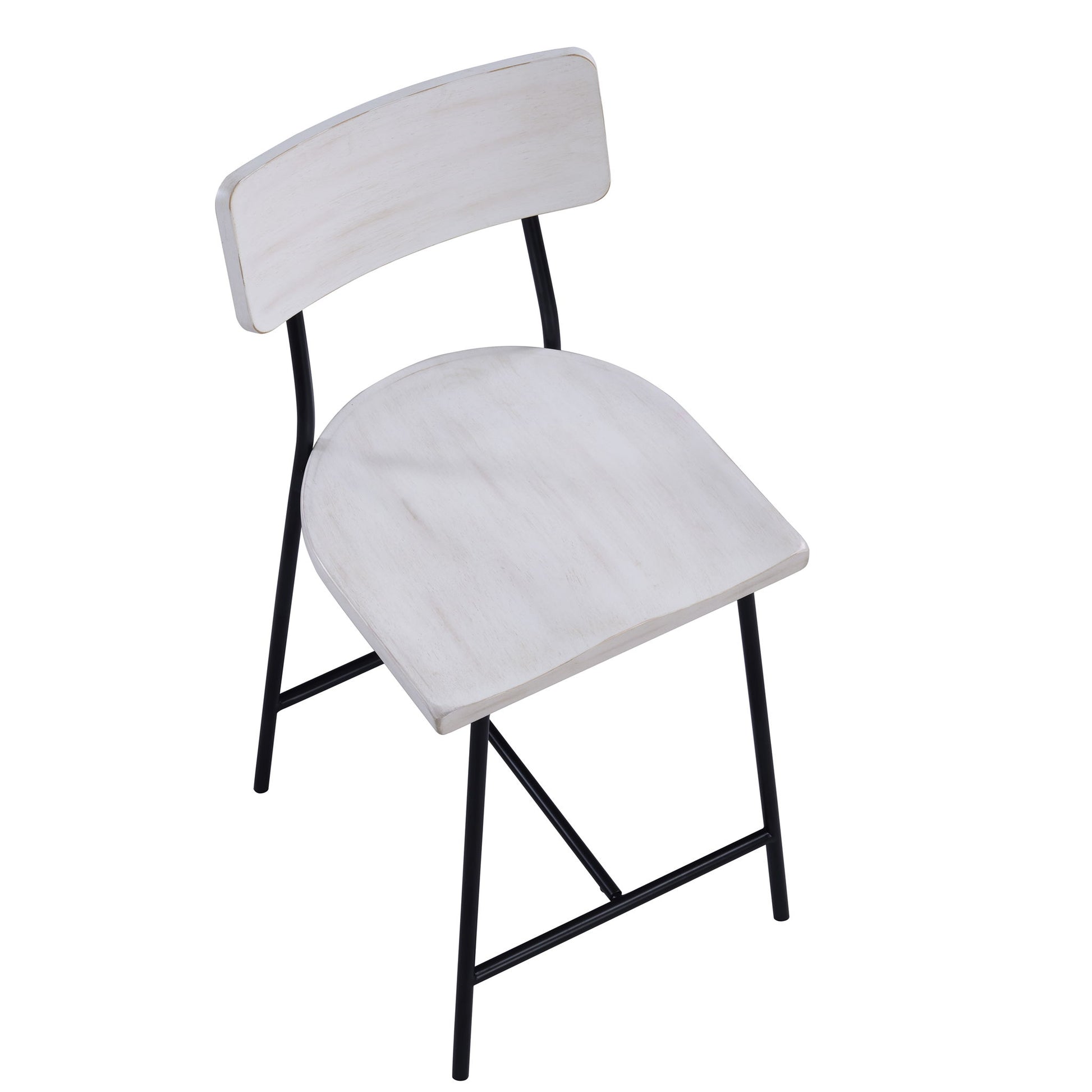Badin - Counter Stool - White Washed Home Essentials