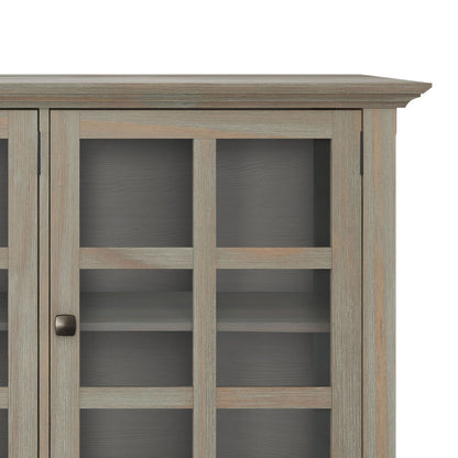 Acadian - Wide Storage Cabinet Handcrafted Simpli-Home