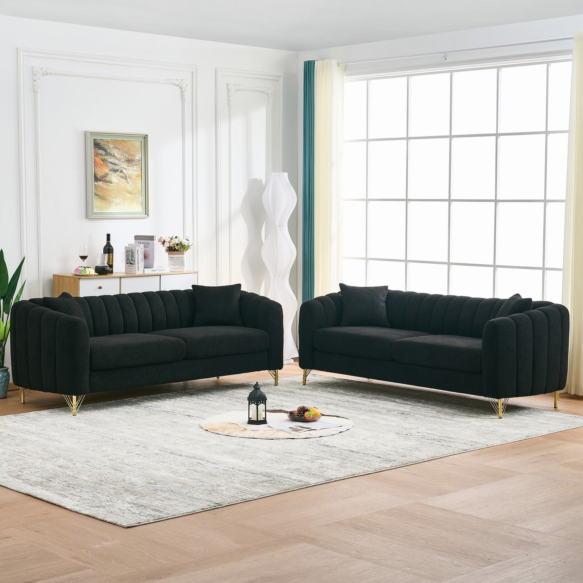 Oversized Sofa, Deep Tufted Couch Home Essentials