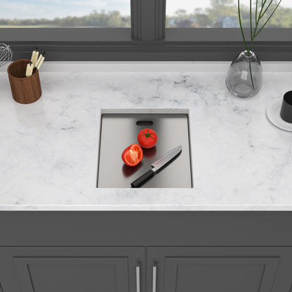 Modern Undermount Bar Sink With Folding Faucet Daily Nest