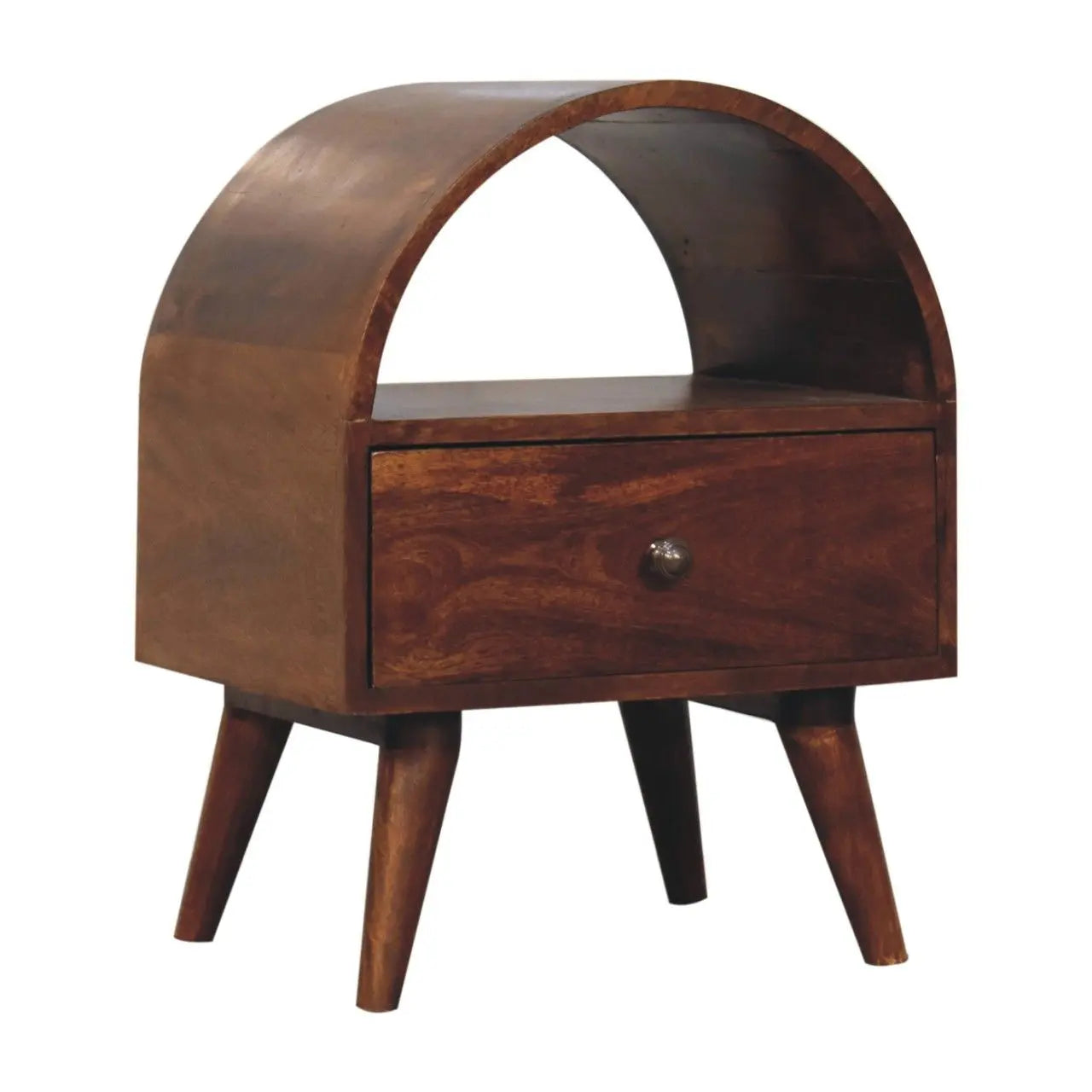 Dome Bedside Table - Brown Artisan Furniture
