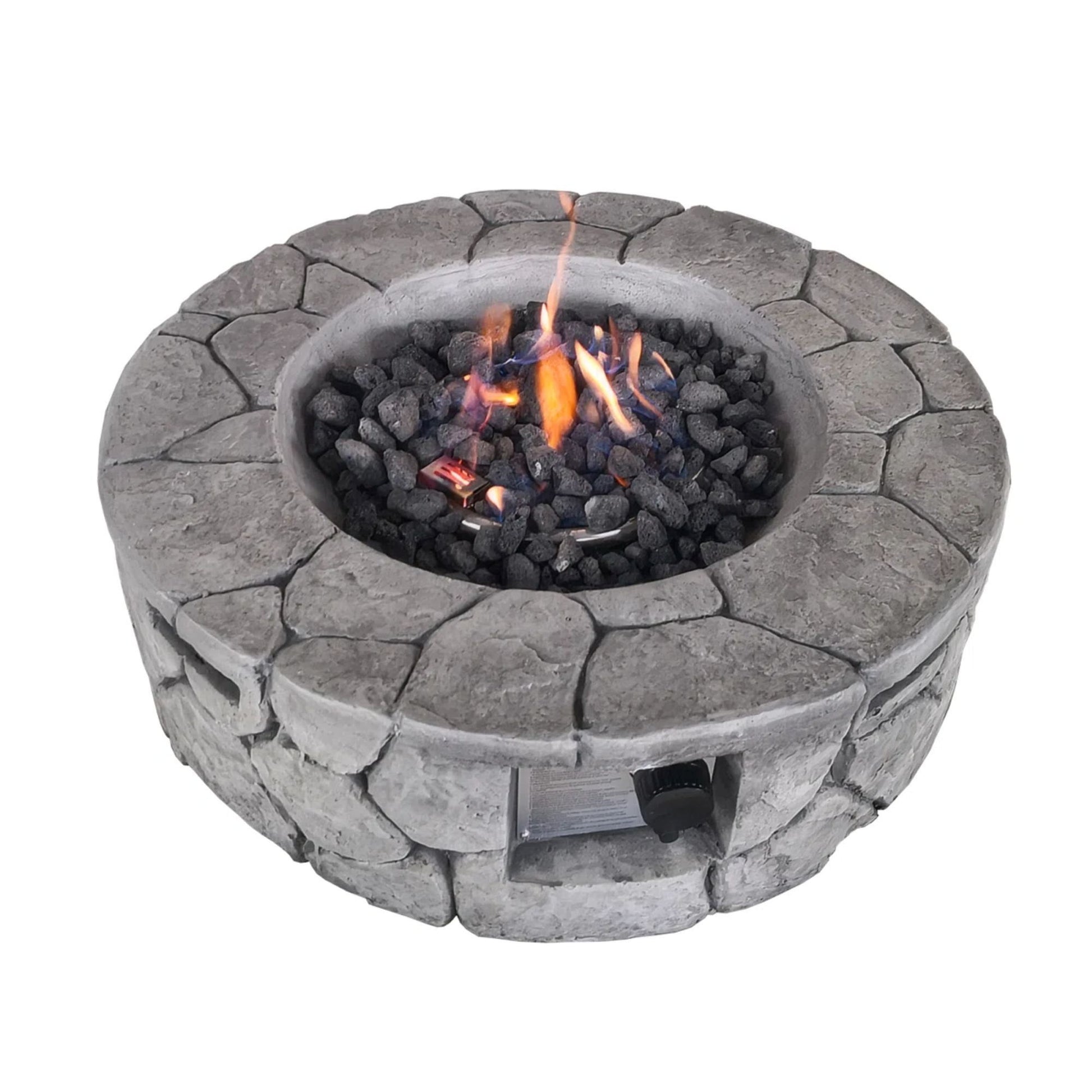Reinforced - Outdoor Fire Pit Versatile Design LSI Patio Furniture