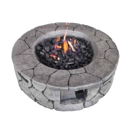 Reinforced - Outdoor Fire Pit Versatile Design LSI Patio Furniture