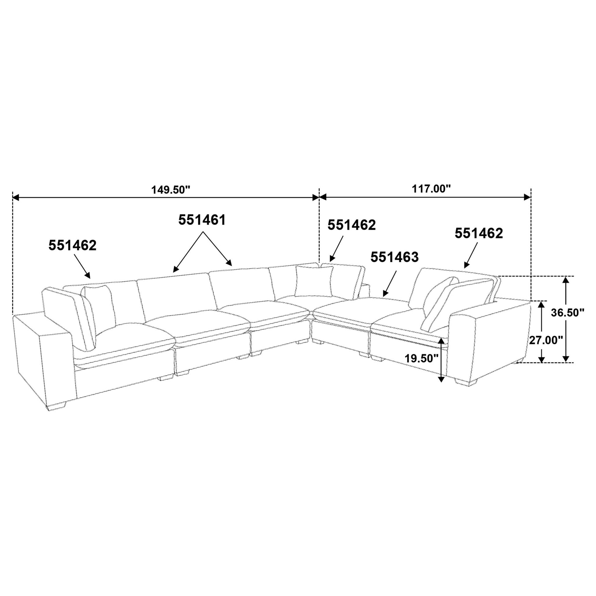 Murtagh - Modular Sectional Furniture Max