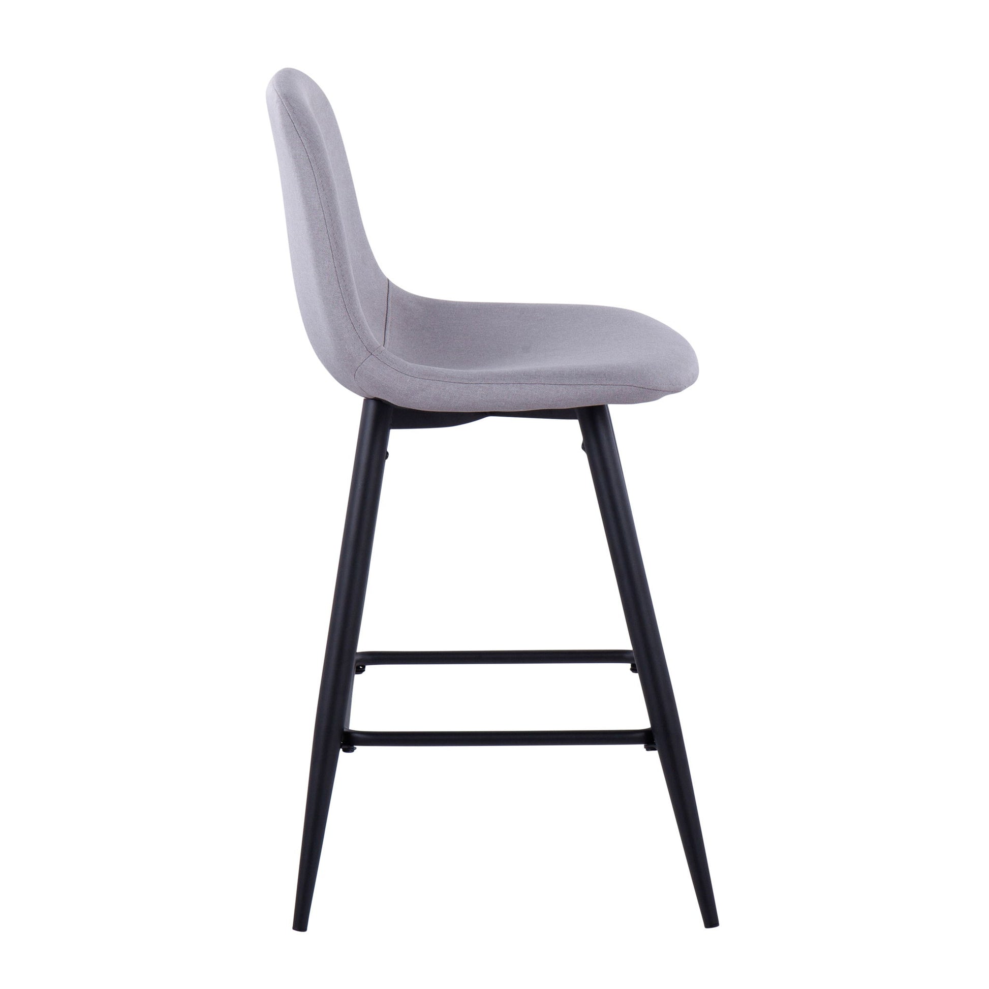 Pebble - Mid Century Casual Comfort Modern Counter Stool (Set of 2) Lumi Source