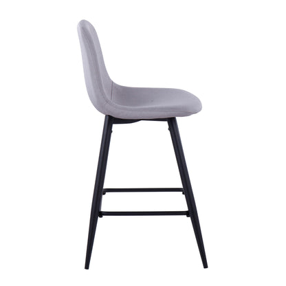 Pebble - Mid Century Casual Comfort Modern Counter Stool (Set of 2) Lumi Source