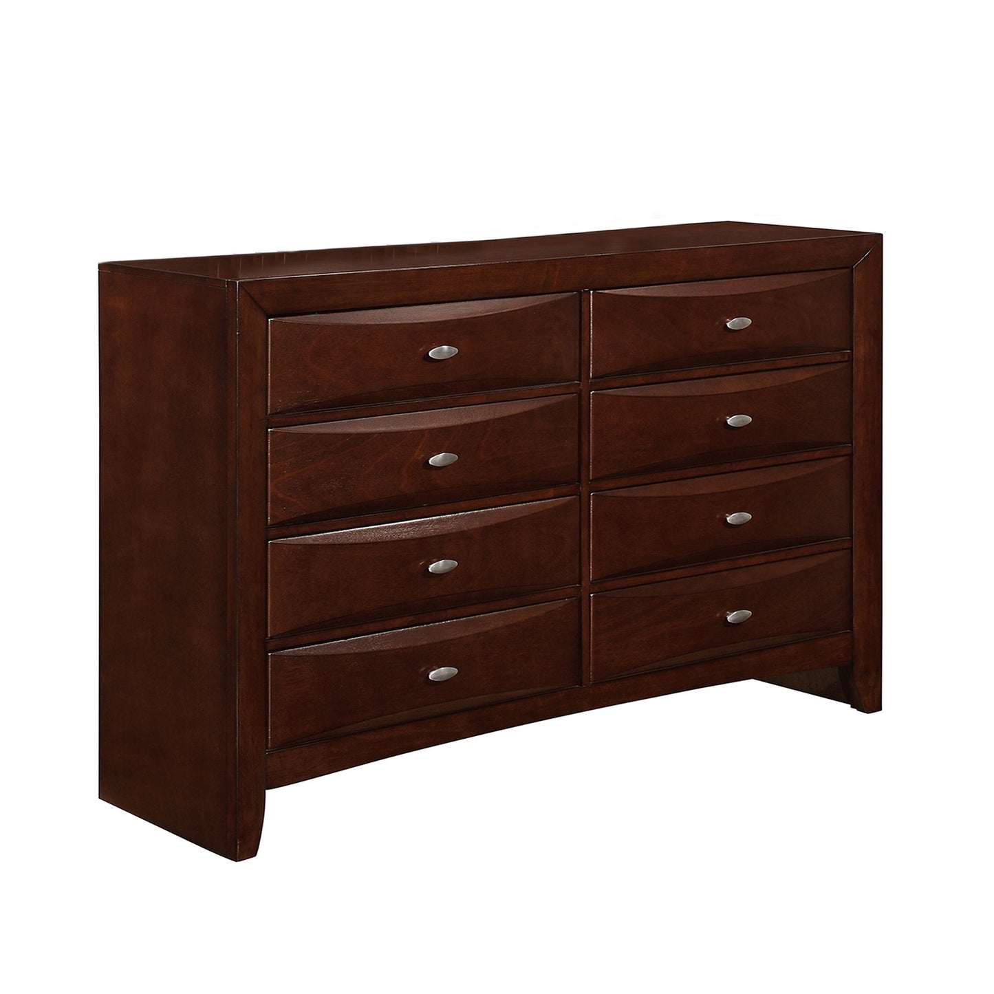 Lucille - 5 Piece Bedroom Set With Storage Drawers And Bookcase Headboard Global Furniture USA