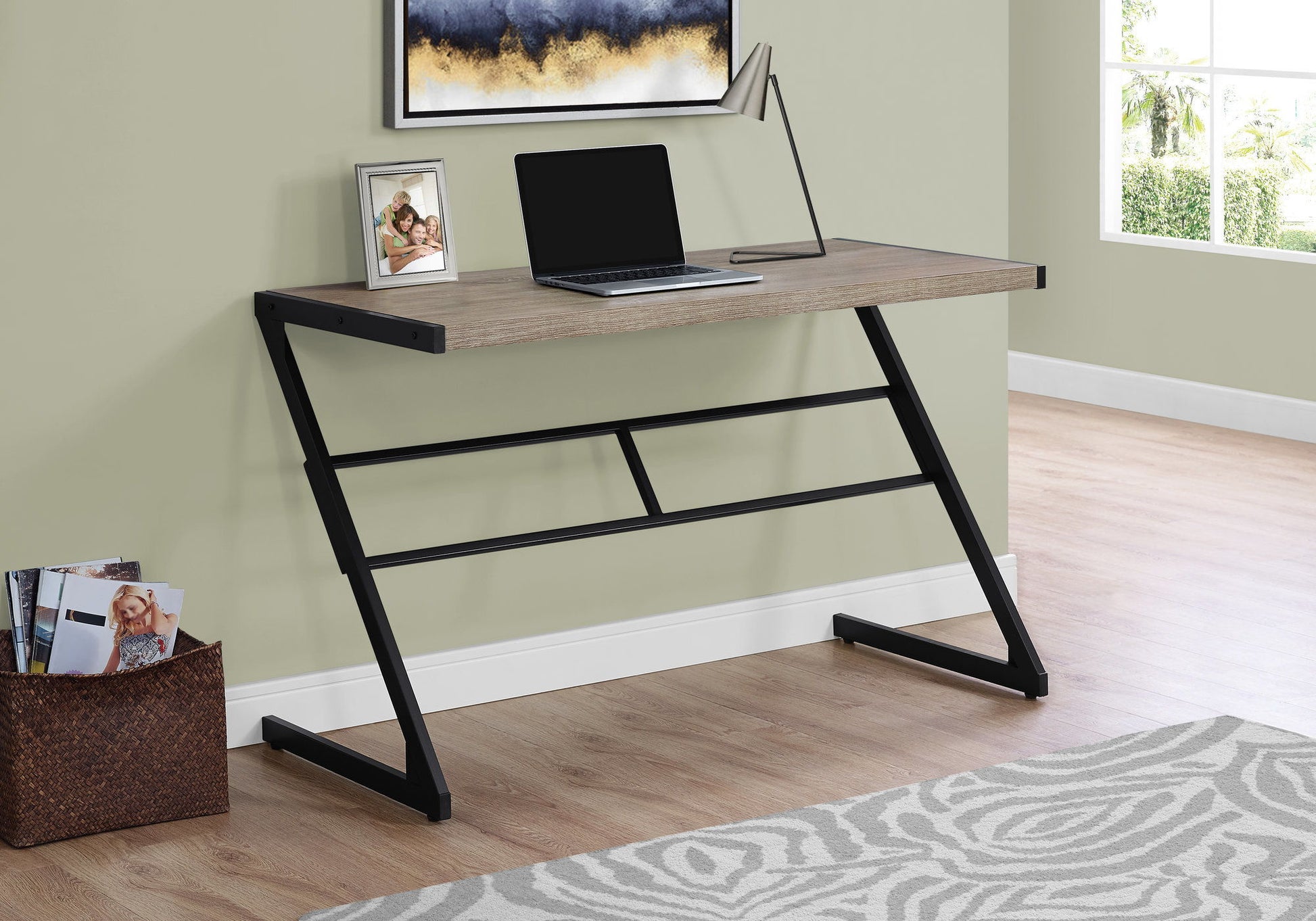 Computer Desk For Home Office, Chic Modern Design, Contemporary & Modern 8th Street