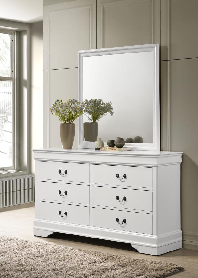Louis Philippe - Six-Drawer Dresser CoasterEveryday