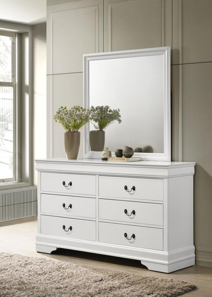 Louis Philippe - Six-Drawer Dresser CoasterEveryday