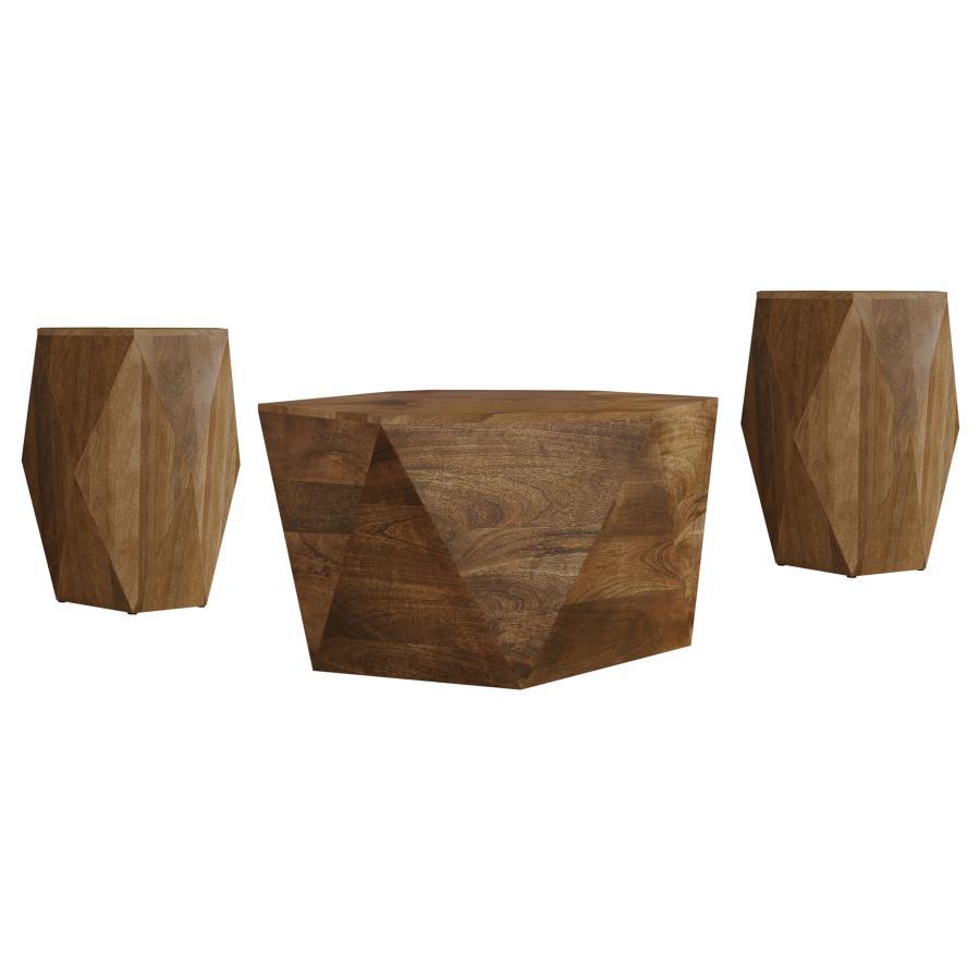 Zalika - Solid Wood Coffee And End Table Set Coaster Fine Furniture