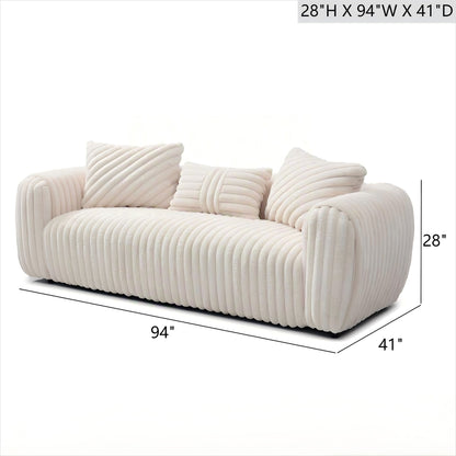 Cancun - Sofa - White Glory Furniture