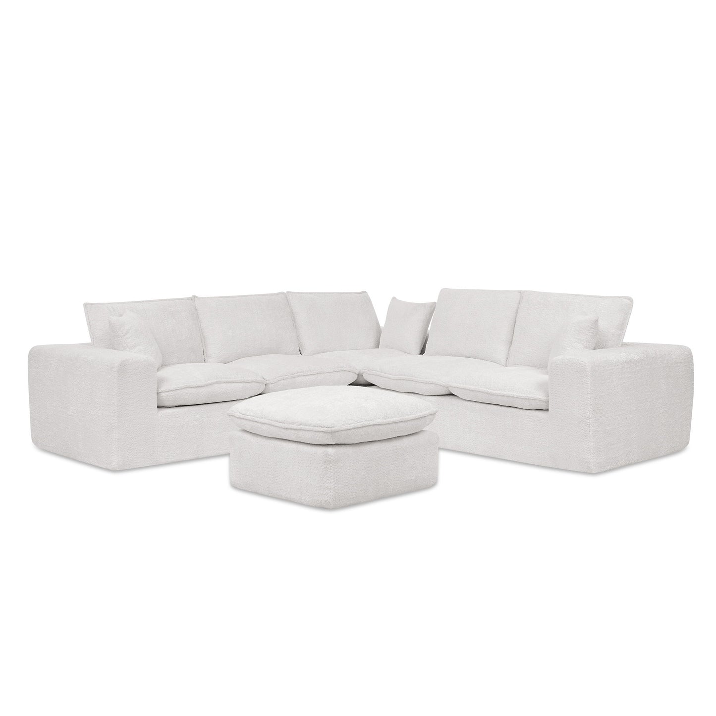 Sectional Sofa With Moveable Ottoman Home Essentials